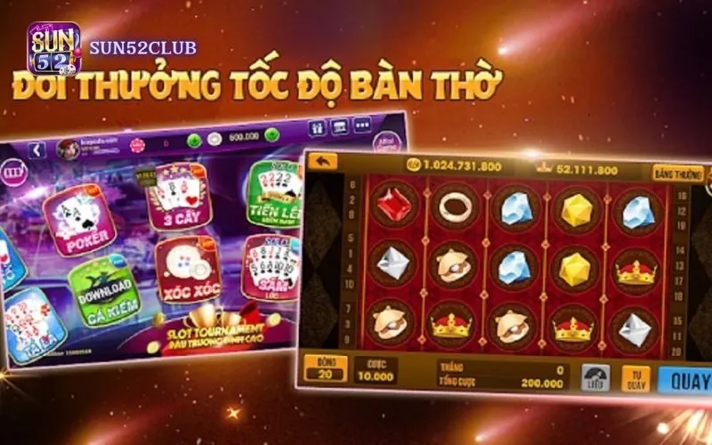 game bài đổi thưởng Sun52