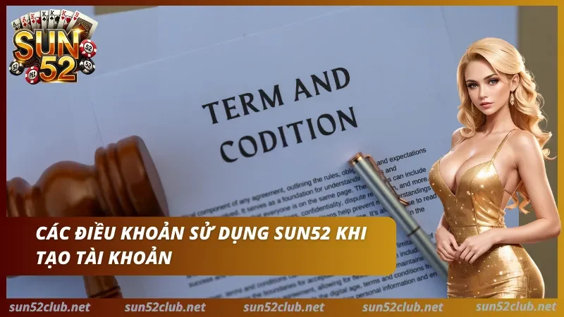điều khoản sử dụng Sun52