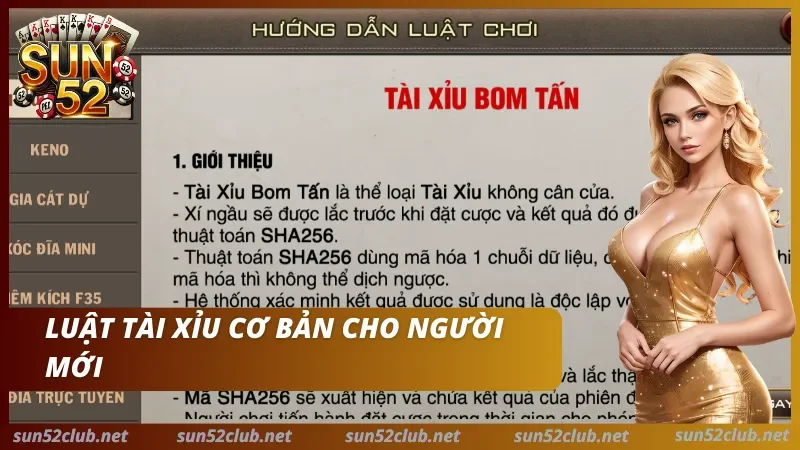 Luật chơi tài xỉu cho người mới