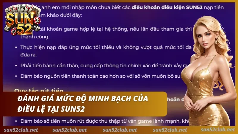 Quy định rõ ràng, người chơi thực hiện tốt 